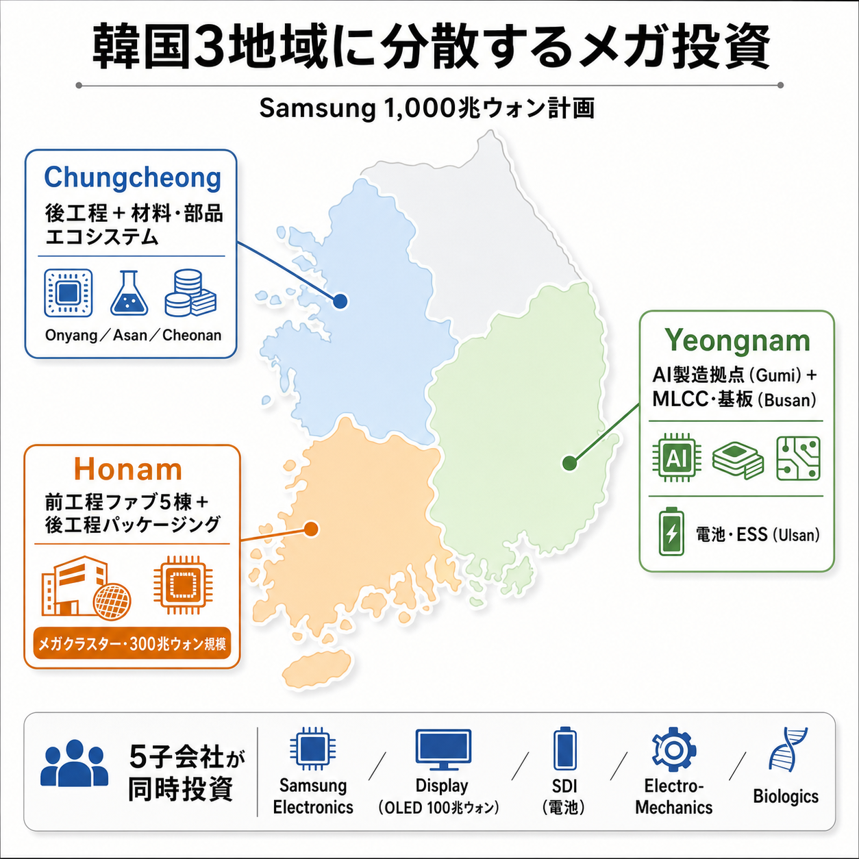 region split